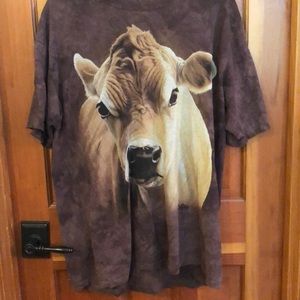 The Mountain Cow design Tee